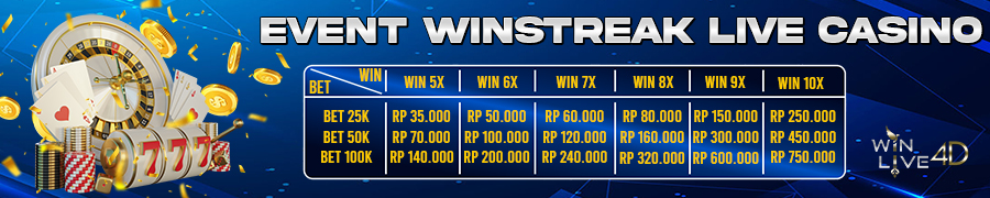 EVENT WINSTREAK LIVE CASINO